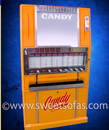 Restored Candy Vending Machine