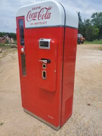 Restored Coke Machine For Sale